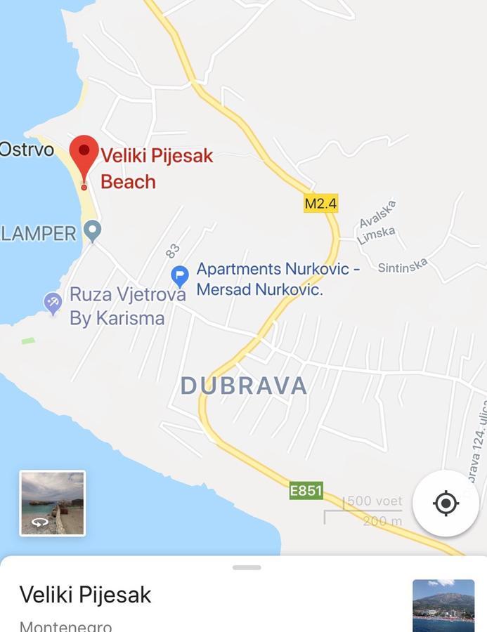 Apartments Nurkovic Dobra Voda Exterior foto